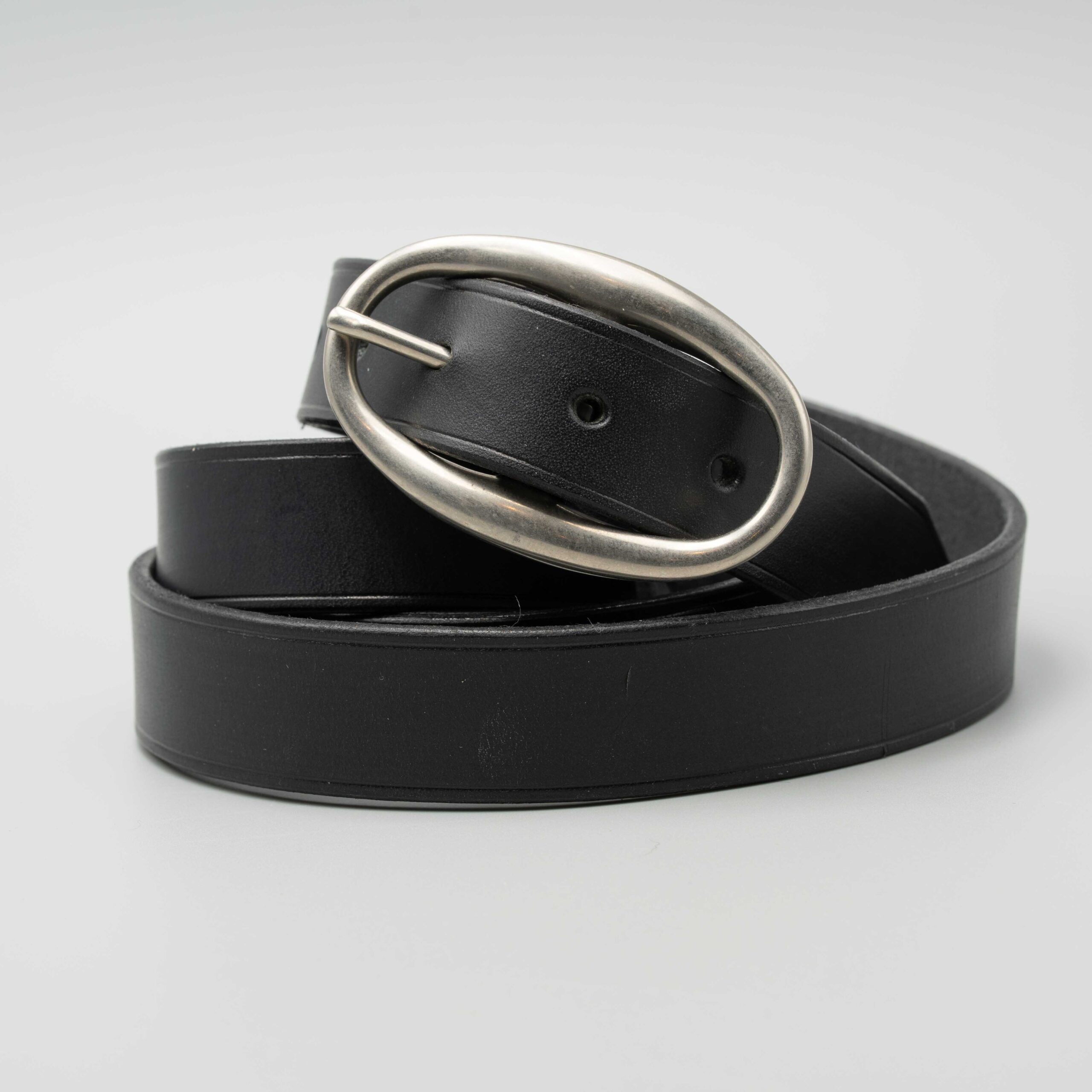 Ceinture femme en cuir 25 mm, boucle nickelée - Sellerie Vallée